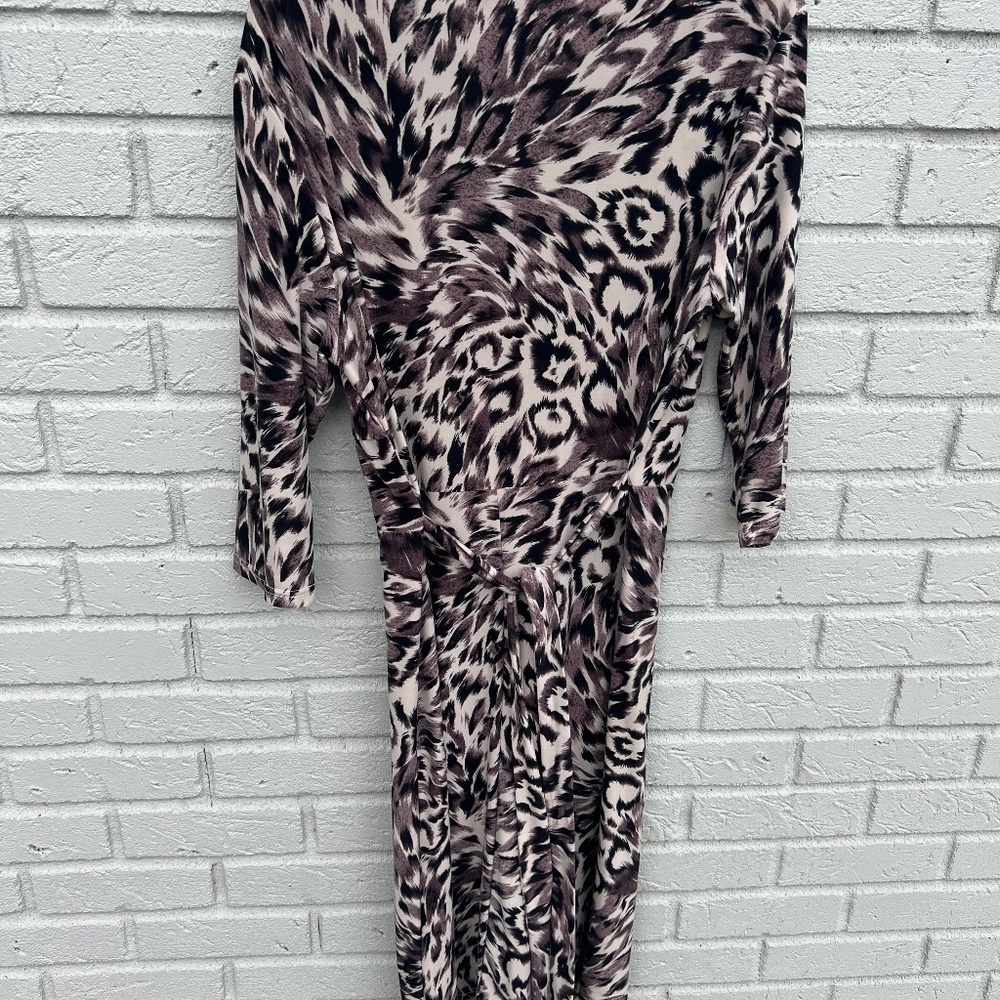 Animal print dress by Elvi 20,  size xl